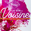 Gin de La Voisine label